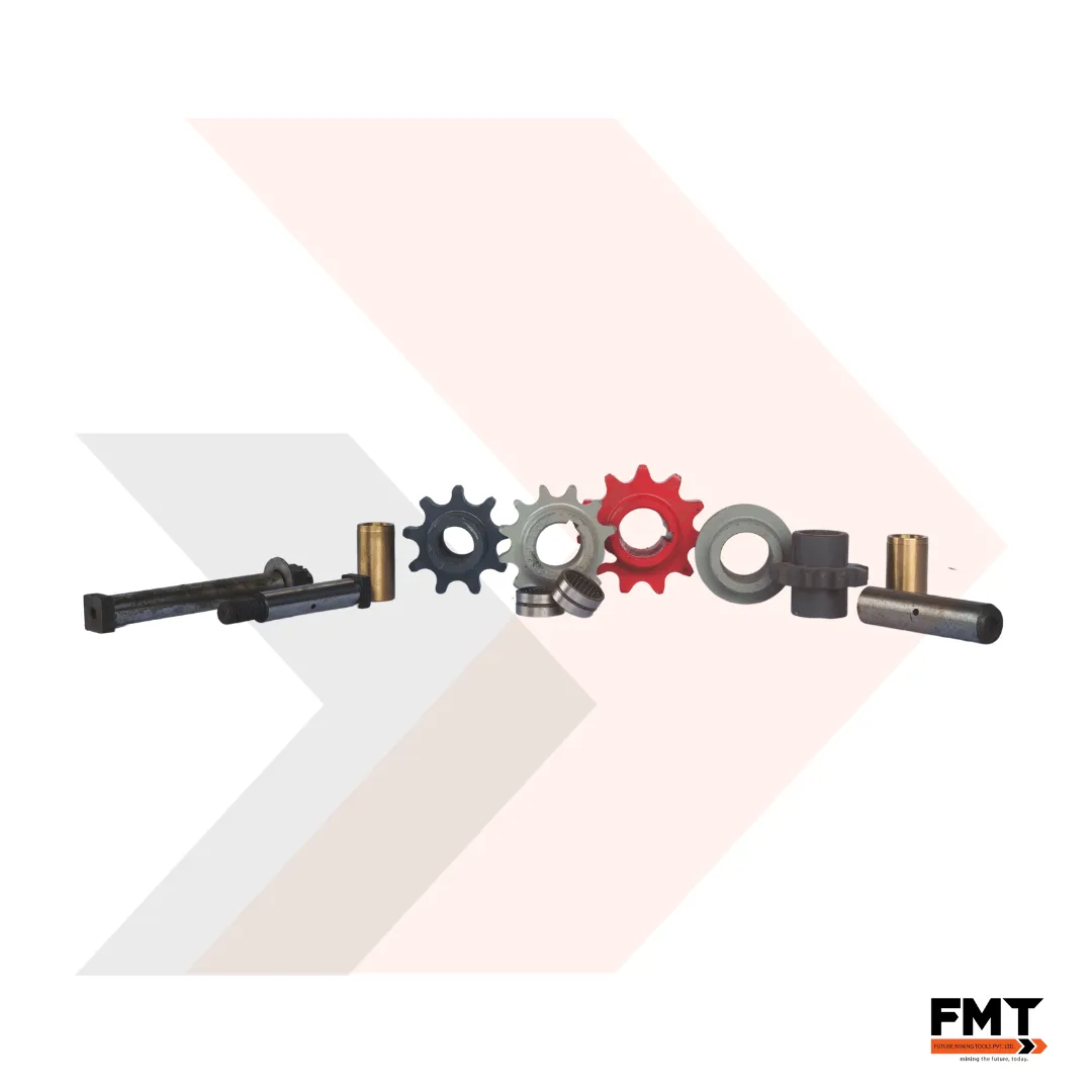 Drill Guide, Feed Chain Sprocket & Shaft