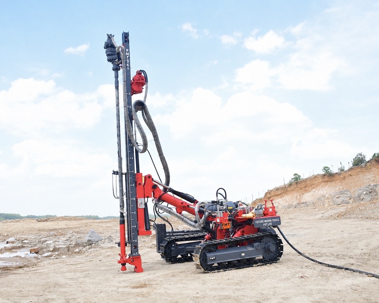 Crawler Mining Drill Machine
